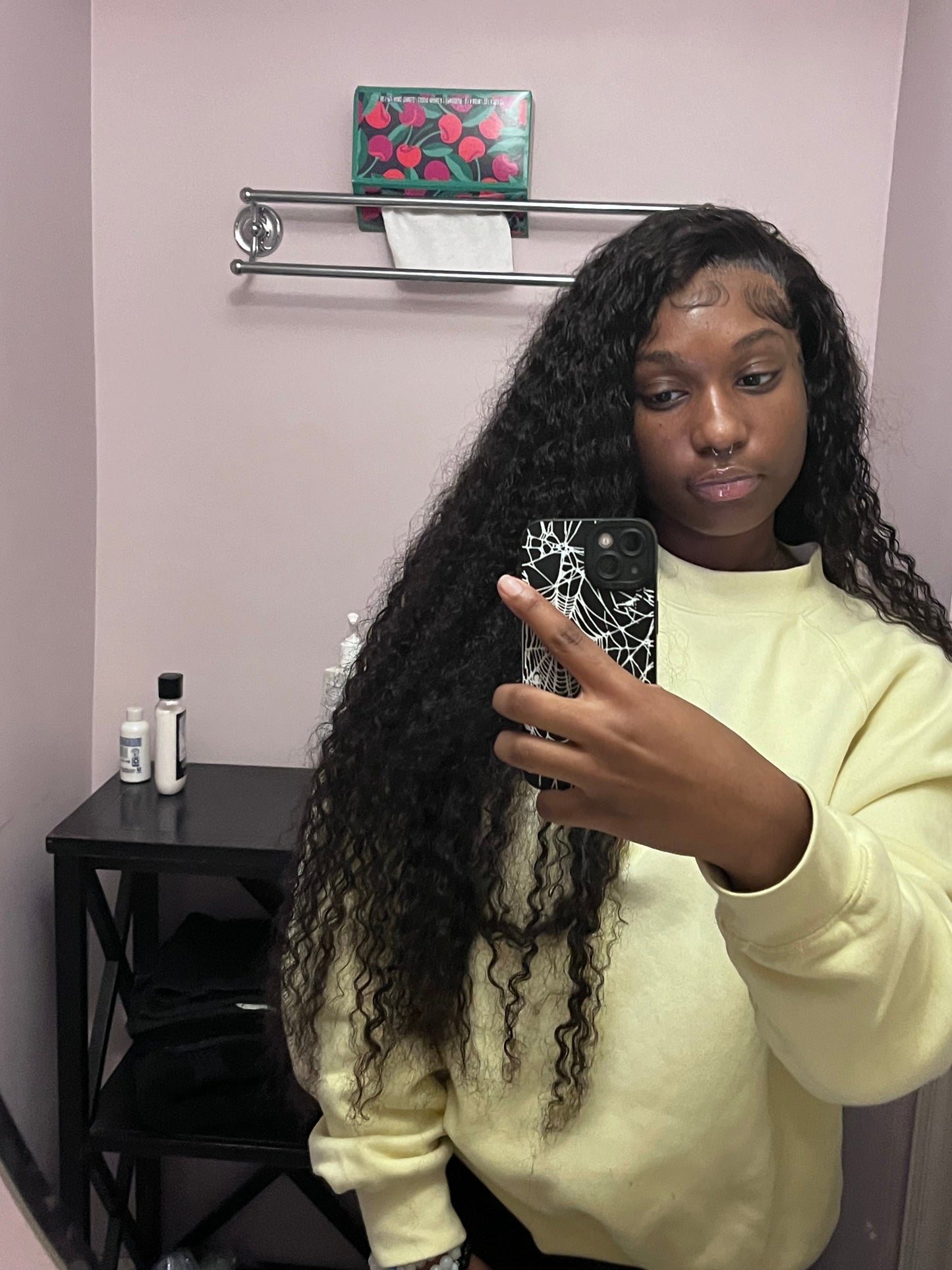 Japanese deepwave wig